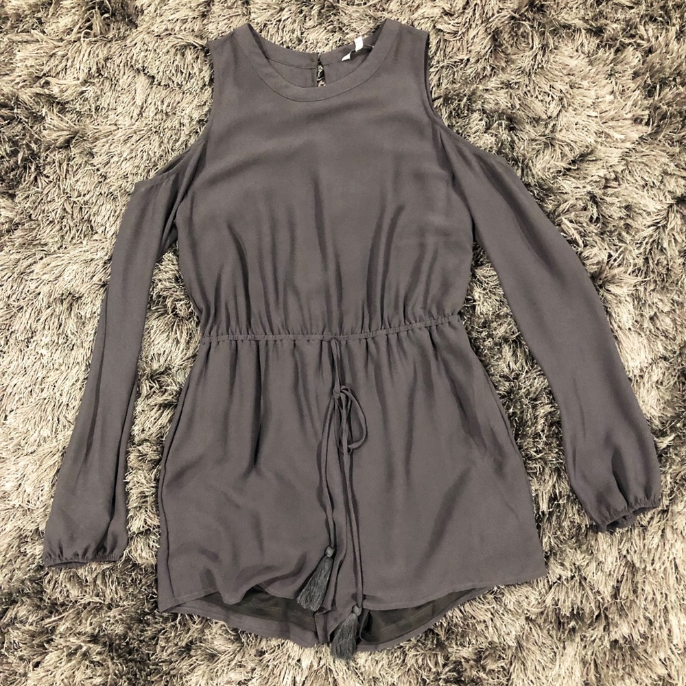 Gray Romper — From Dear Hannah